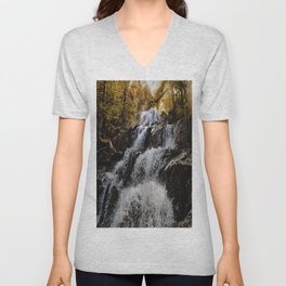Waterfall V Neck T Shirt