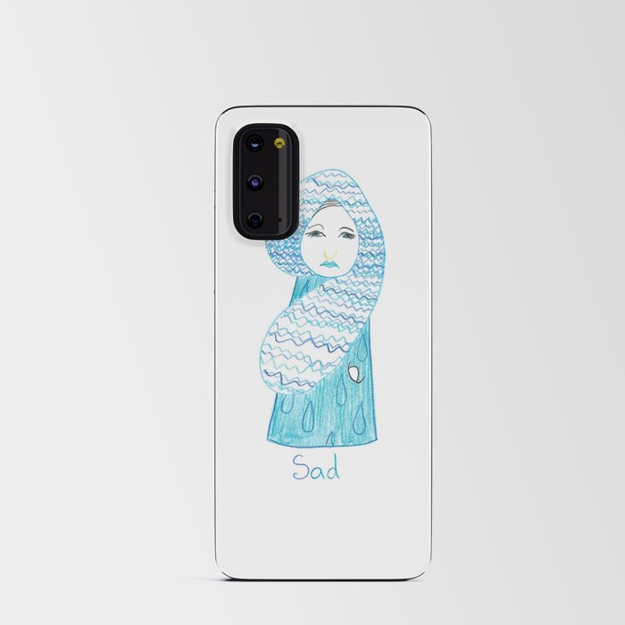 Sad girl  Android Card Case