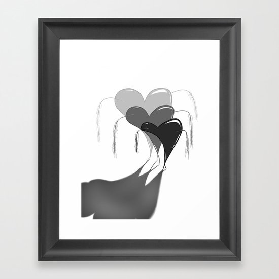 FOLLOW IT Framed Art Print