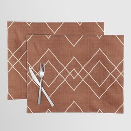 Nudo in Rust Placemat