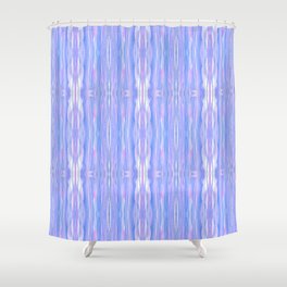 Pink Flame P Lavender Shower Curtain
