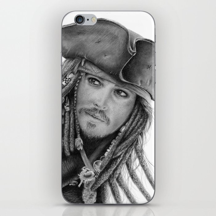 Captain Jack Sparrow iPhone Skin