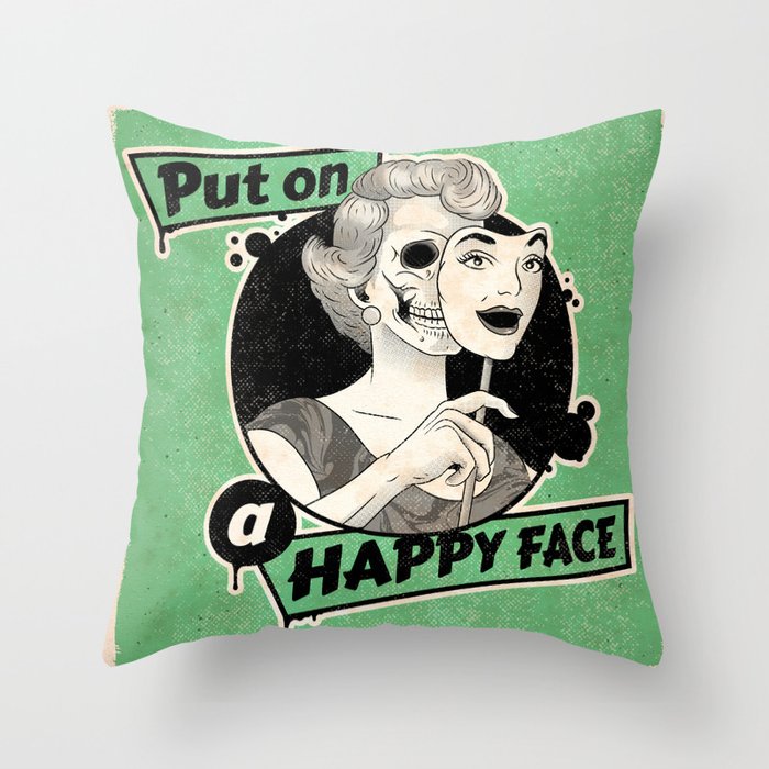put on a happy