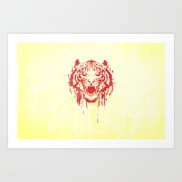 Bleed & Roar Art Print