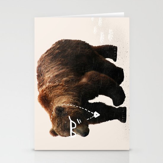 Kodiak Arrest Stationery Cards