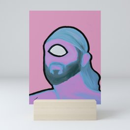 Sensitive Durag - Bubblegum  Mini Art Print