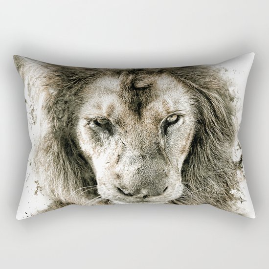 LION 3 Rectangular Pillow