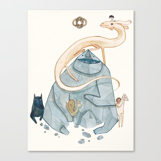 never ending story Canvas Print