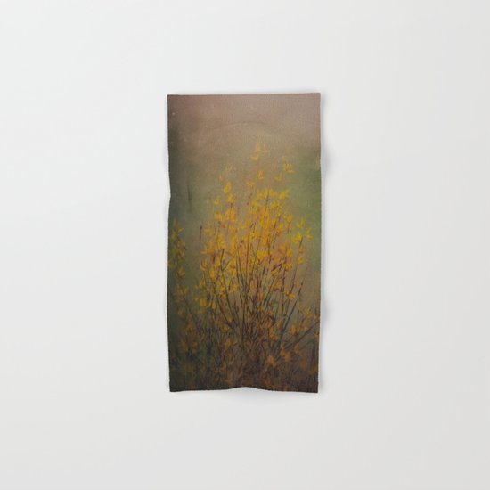 Vintage flowering bloom Hand & Bath Towel
