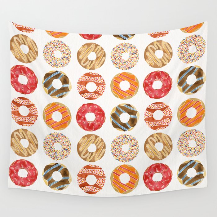 Half Dozen Donuts Wall Tapestry