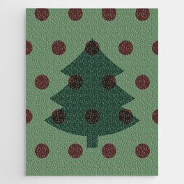 Minimal Christmas Tree Jigsaw Puzzle