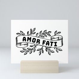 Amor fati Mini Art Print