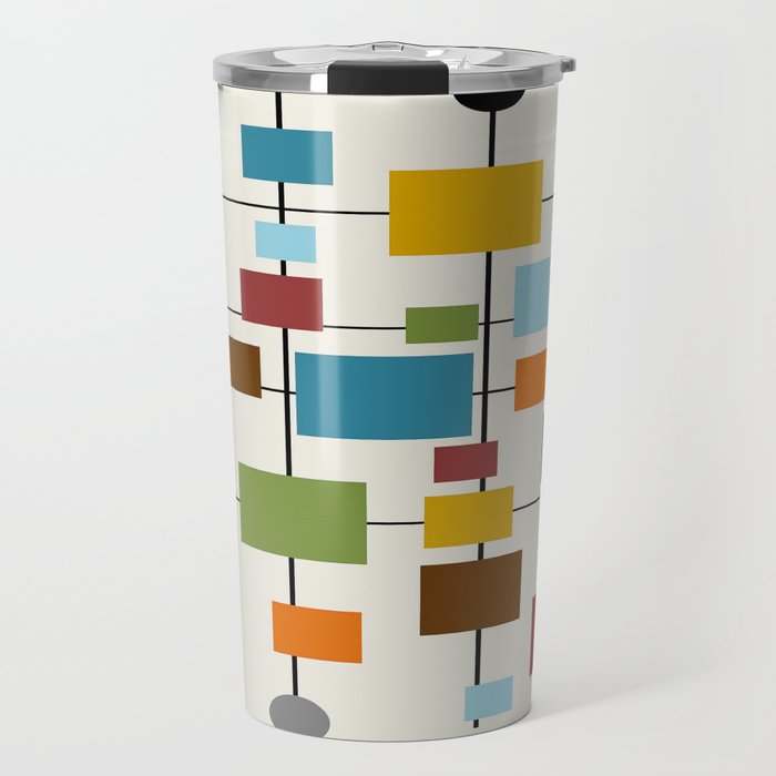 Mid-Century Modern Art 1.3 Coffee Mug by oldurbanfarmhouse