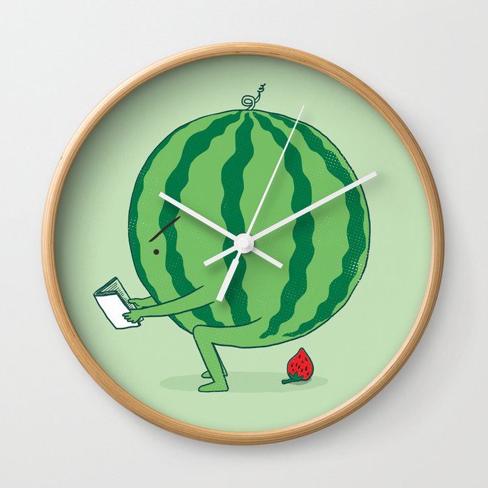 The Making of Strawberry Wall Clock