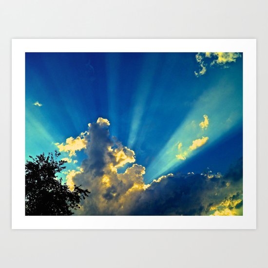 Let It Shine Art Print