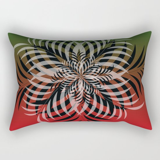 color leaf 2 Rectangular Pillow