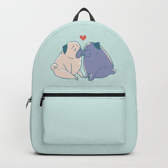 Pugs and Kisses Backpack