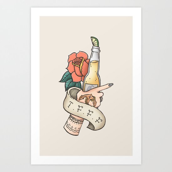 Thank F*** For Fridays Art Print