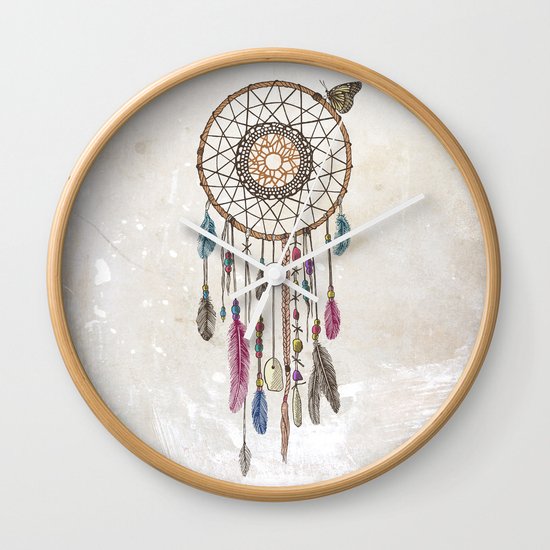 Lakota (Dream Catcher) Wall Clock