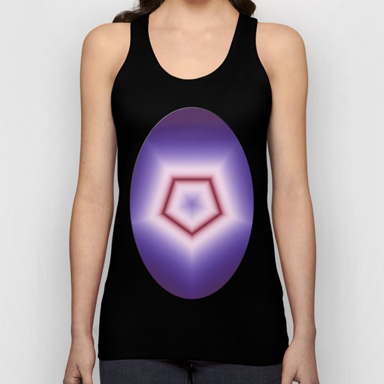 Fractal Poly in DPA 01 Unisex Tank Top