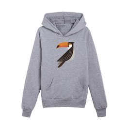 Whimsy Toucan Kids Pullover Hoodies