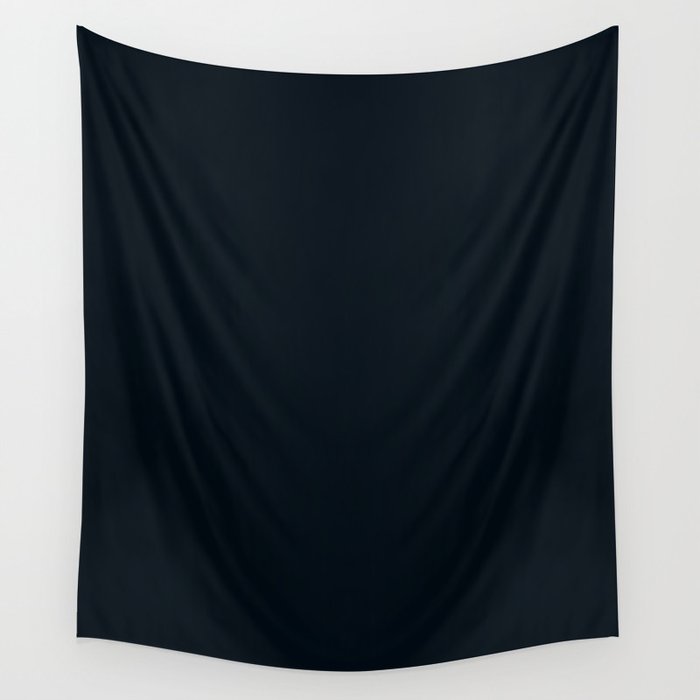 Rich black (FOGRA29) - solid color Wall Tapestry