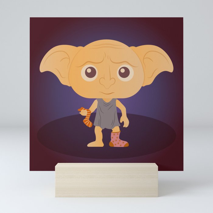 Dobby the free elf Mini Art Print