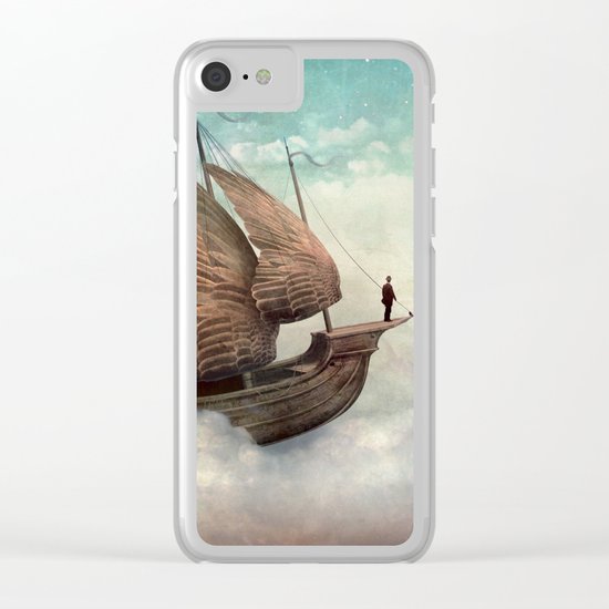 Flying Merchant Clear iPhone Case
