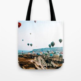 Hot Air Rises | Cappadocia, Turkey Tote Bag