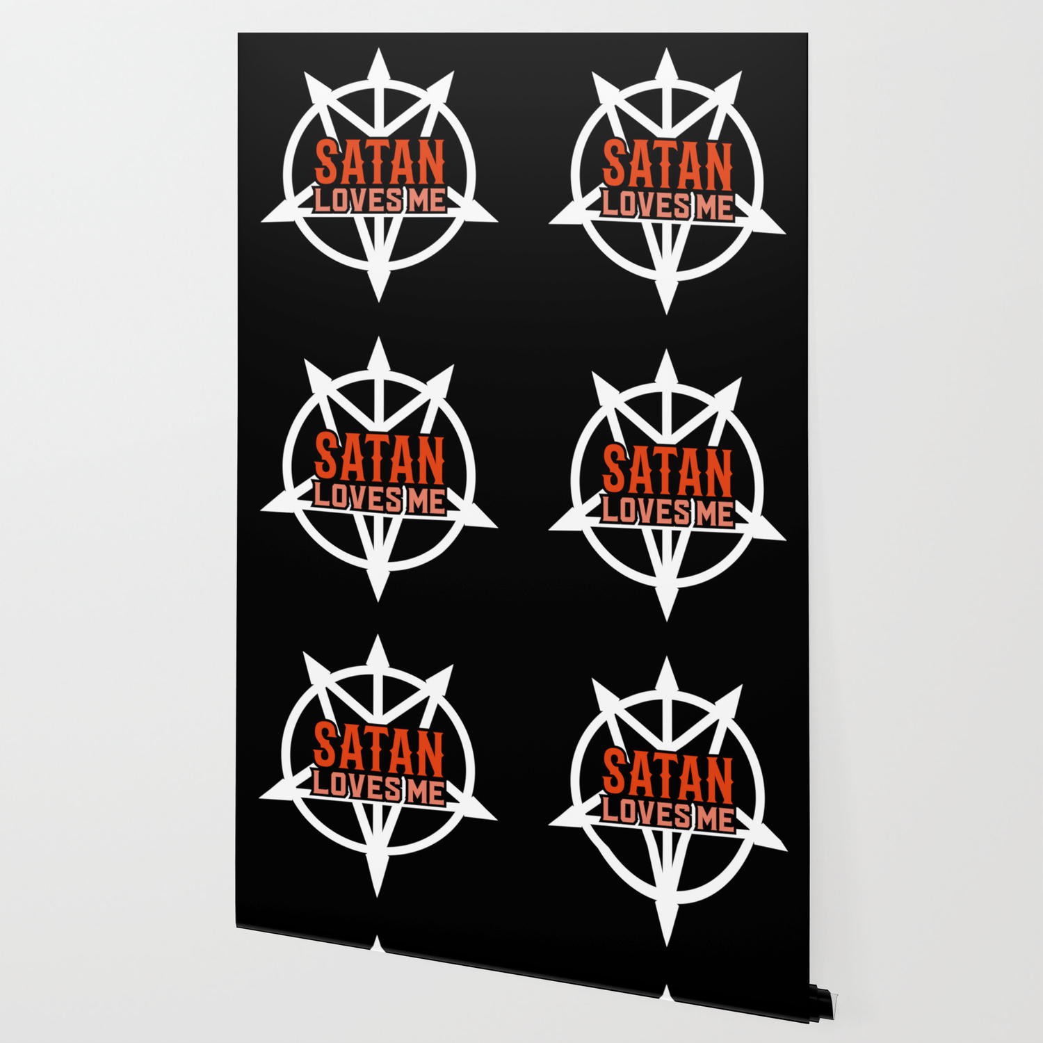 Satan Loves Me Atheist Atheism Religion Satanic Wallpaper By