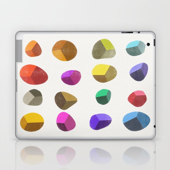 Painted Pebbles 2 Laptop & iPad Skin