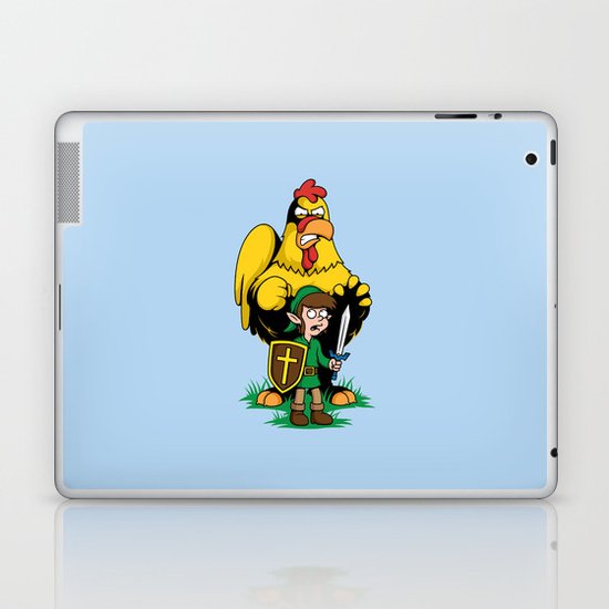 The Legend of Ernie (light background) Laptop & iPad Skin