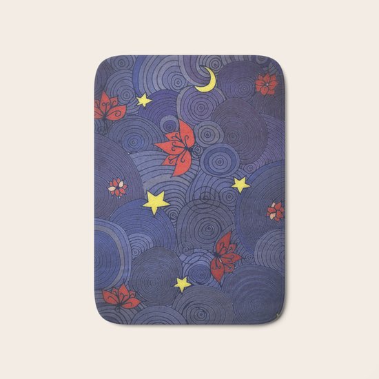 Lotus Sky Bath Mat