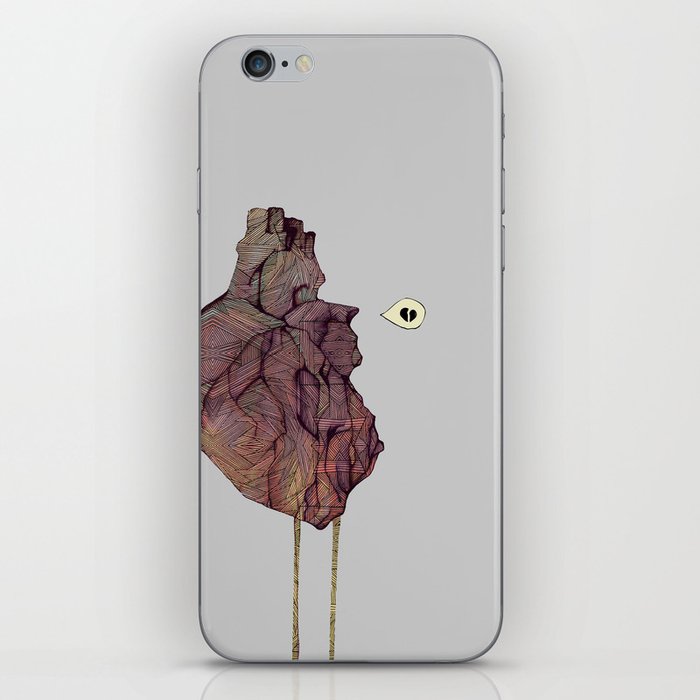 This is not a colorful heart iPhone Skin