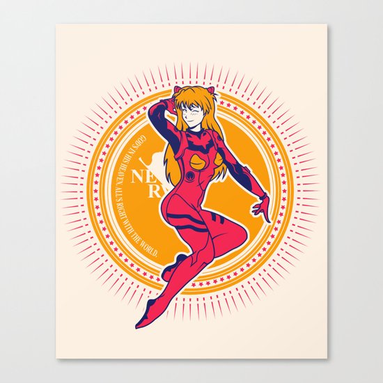 Nerv: Join Now! - Gold Edition Canvas Print