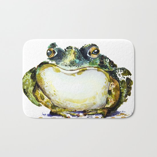 the toad Bath Mat