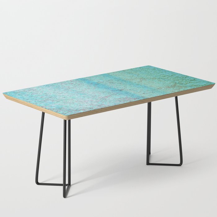blue mint terry chenille Coffee Table