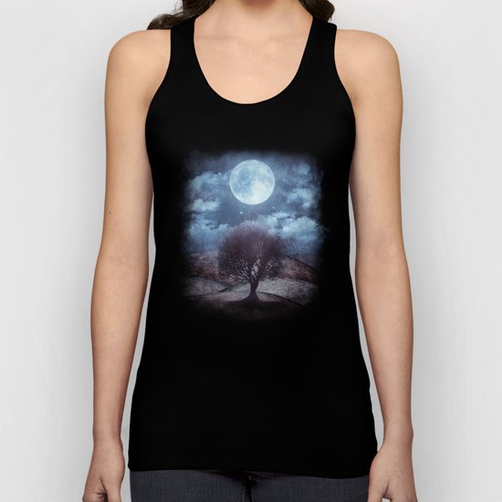 Once upon a time... The lone tree. Unisex Tank Top