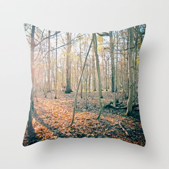 The Forest Throw Pillow