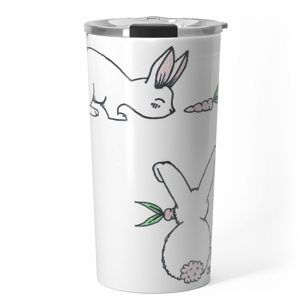 Bunny Collection Travel Mug by desireeguajardo