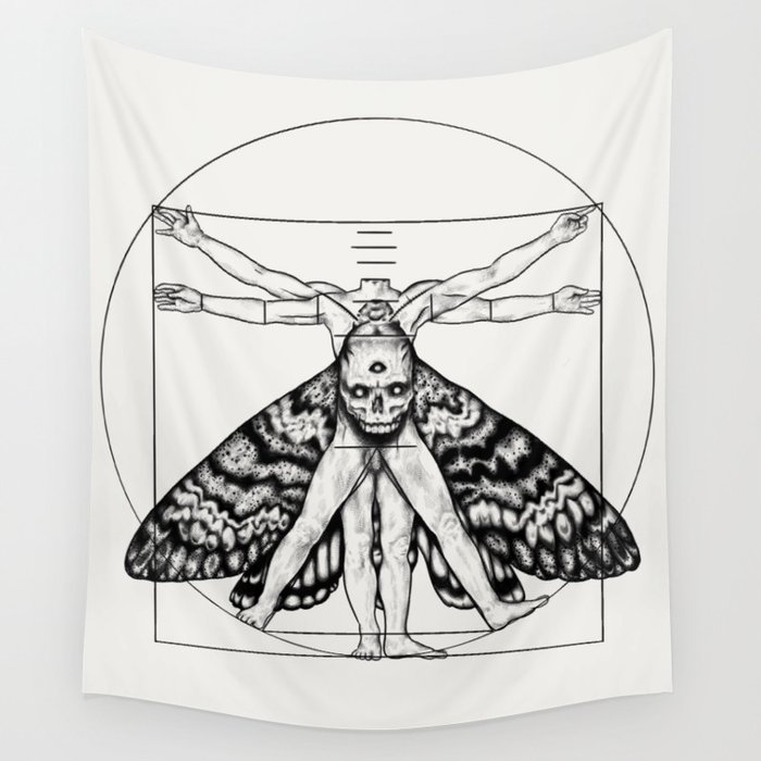 Death moth tapestry deals