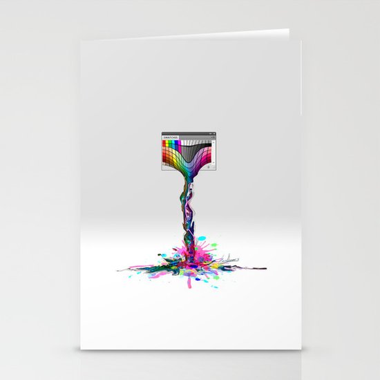 No more paintings, Photoshop it's broken! Stationery Cards