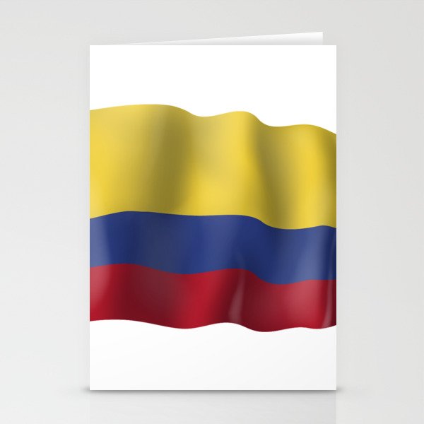 Colombia flag Stationery Cards