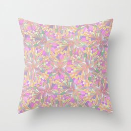 A Lot of Pastel Throw Pillow