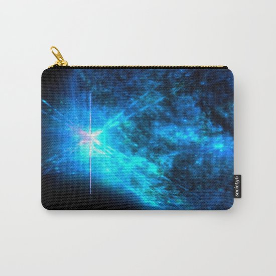 Blue Starlight Carry-All Pouch