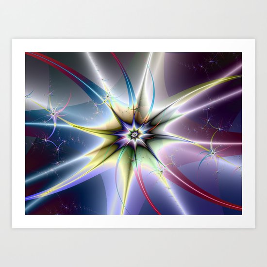 Star Burst Art Print