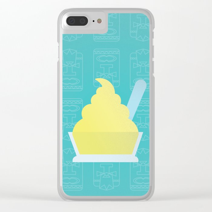 Disneyland Dole Whip Tiki Room Delight Clear Iphone Case By Bethanyhatchdesign