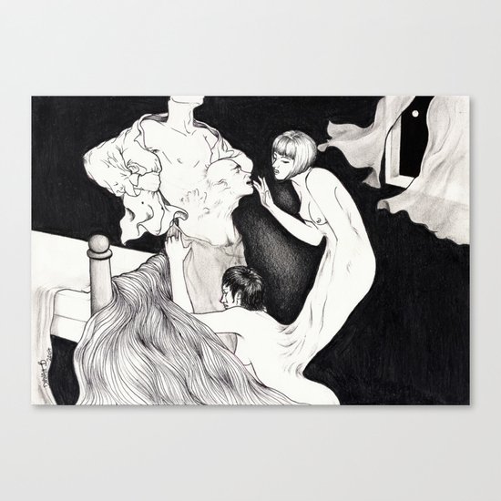 HYDE LOVE Canvas Print
