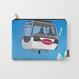 Mont - Tremblant Ski Carry-All Pouch | Cransmontana, Axja, Alps, Chalet, Graphicdesign, Mountains, Digital, Snow, Switzerland, Suisse 