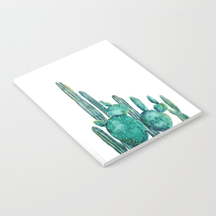 cactus jungle watercolor painting Notebook